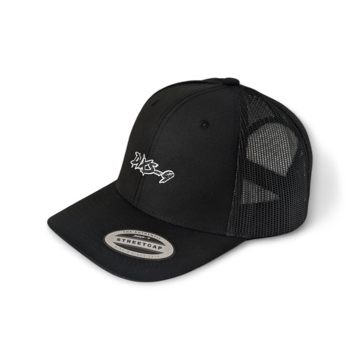 Dixs-9 Street Cap Black & White & Black Diamond