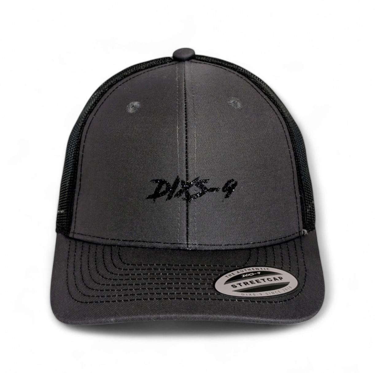 Dixs-9 Street Cap Grey & Black Diamond