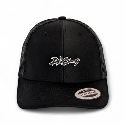 Dixs-9 Street Cap Black & White & Black Diamond