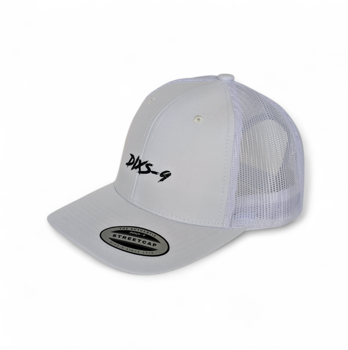 Dixs-9 Street Cap White & Black Diamond