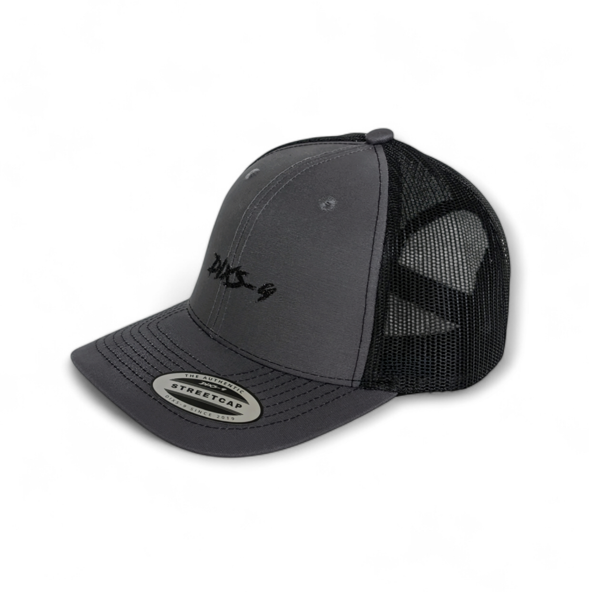 Dixs-9 Street Cap Grey & Black Diamond