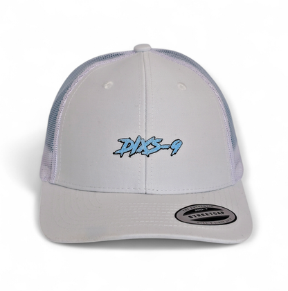 Dixs-9 Street Cap White & Diamond