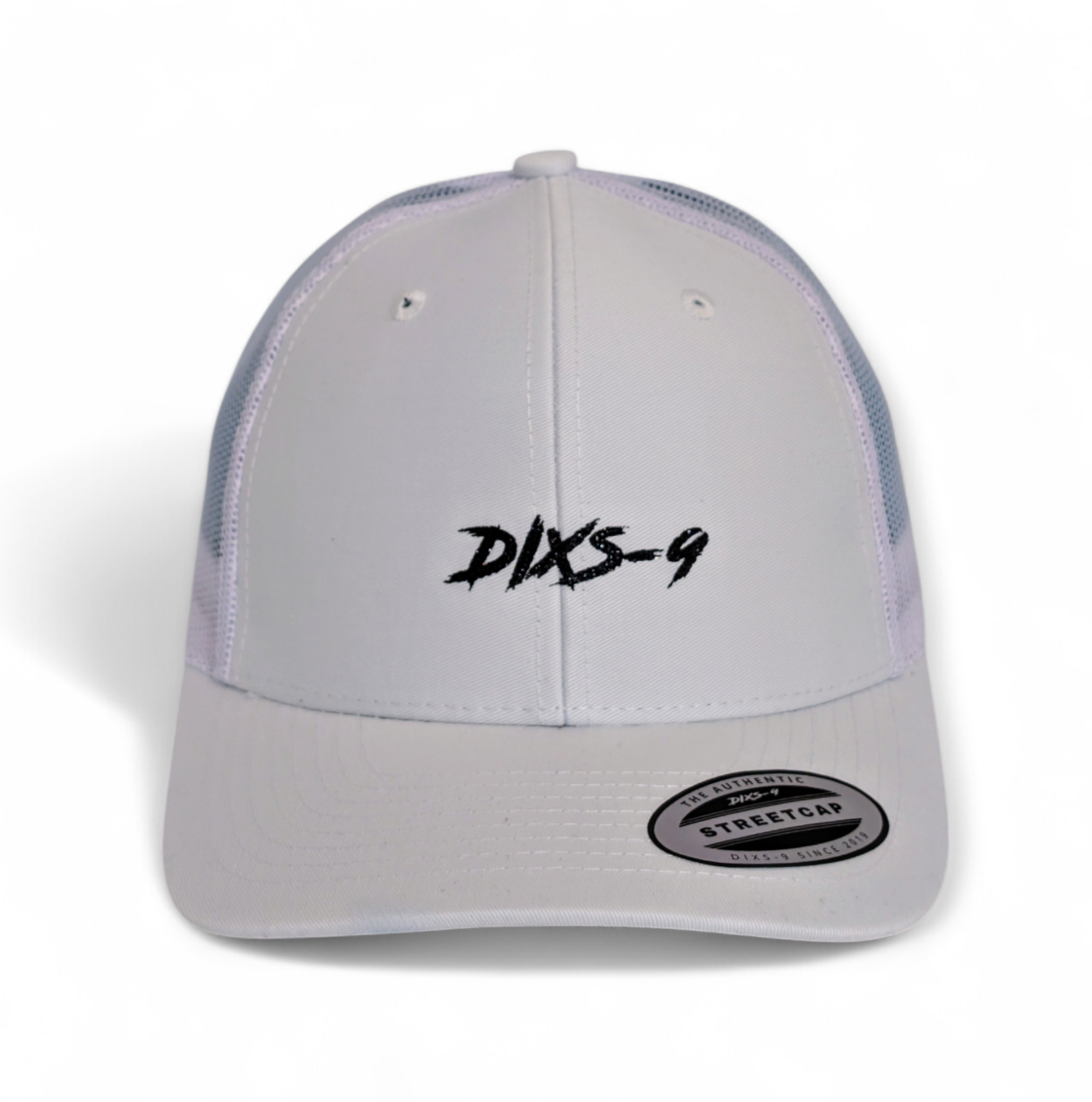 Dixs-9 Street Cap White & Black Diamond