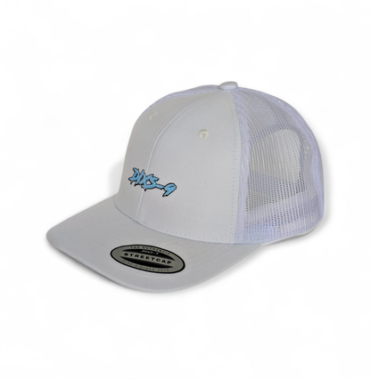 Dixs-9 Street Cap White & Diamond